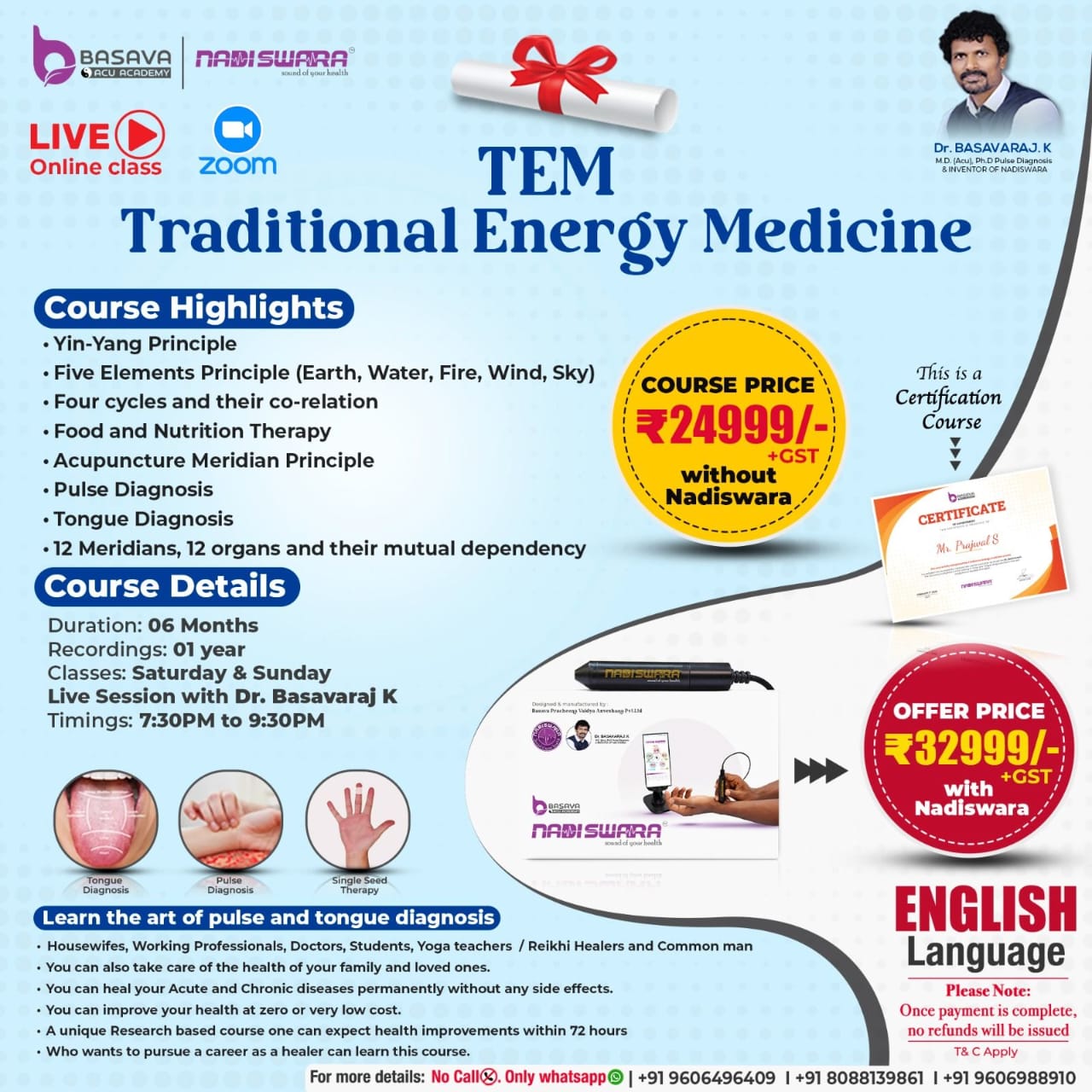 🌿💫Traditional Energy Medicine (TEM) - English