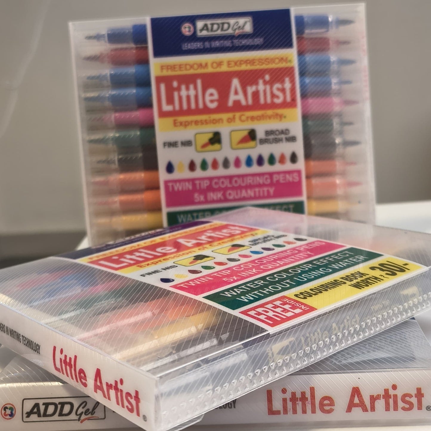 (3 Packets) COLOUR PEN