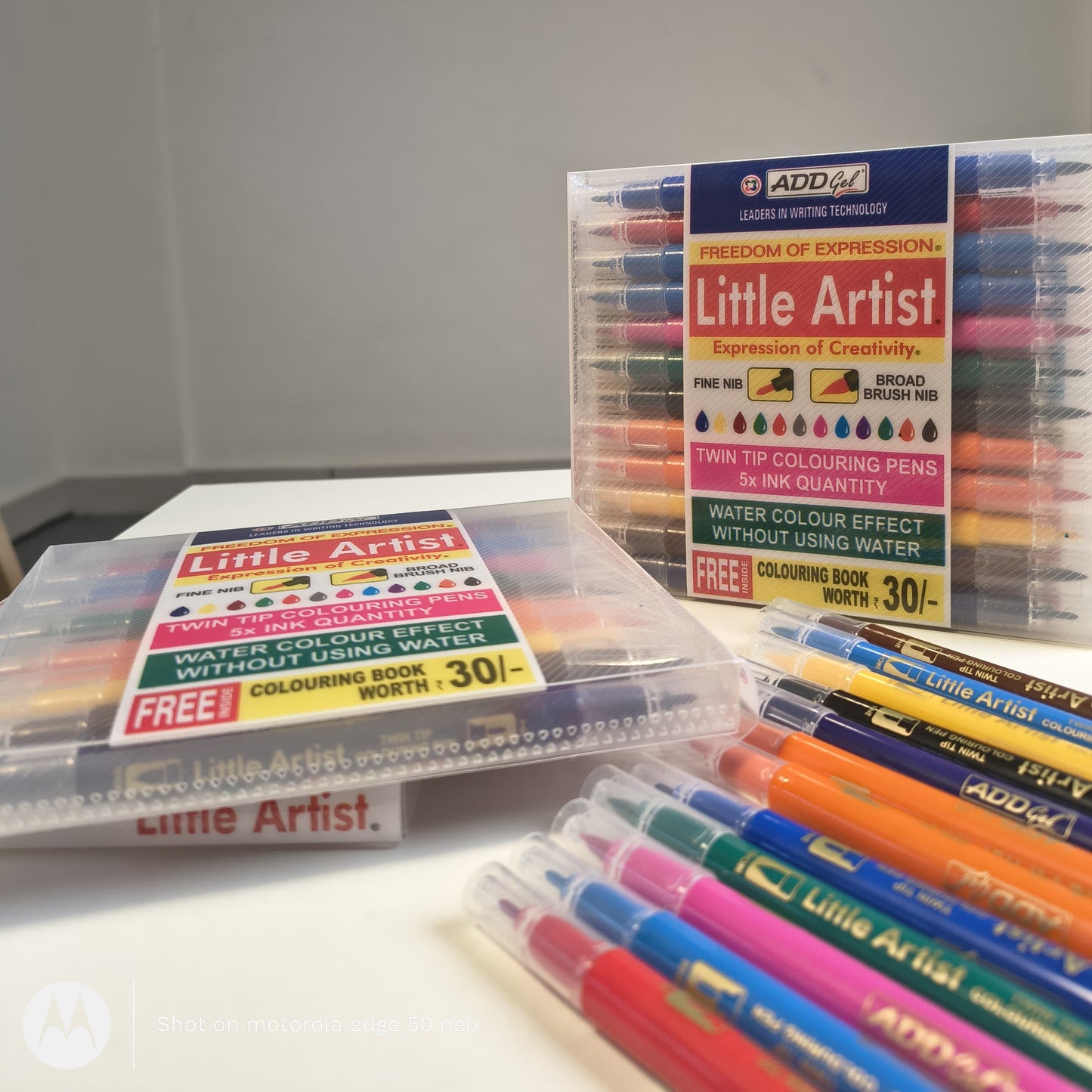 (3 Packets) COLOUR PEN