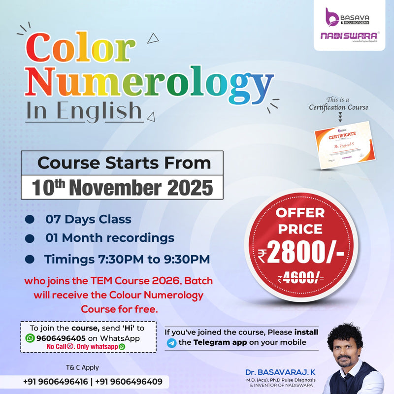 Colour Numerology Course (English)